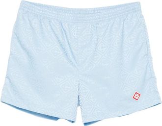 Casablanca Logo-jacquard Swim Shorts