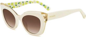 Kate Spade New York Marigold/S SZJ/HA Womens Sunglasses White Size 51