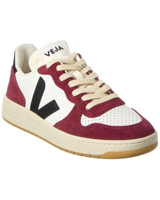 Veja Veja V-10 Prime Suede & Leather Sneaker