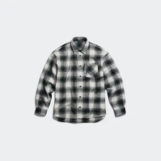 Canada Goose Albion Long Sleeve Shirt (Men, Dorset Plaid Grey Green, XS)
