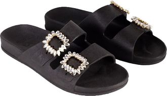 Cacato&egrave;s Muiltjes dubbel bandjes met juweeltje Barra