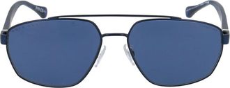 HUGO BOSS 1118/S Zonnebril - unisex - Zonnebrillen - Blauw - 61 MM - Accessoires