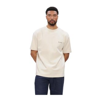 Law Of The Sea Life Flow Artwork T-Shirt - Heren - Tops - Beige - Maat: M Katoen