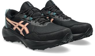 Asics Trailrunningschuh ASICS GEL-VENTURE 11 WP, Damen, Gr. 37,5, schwarz, apricot crush, Synthetik, Schuhe Trailrunningschuh, wasserdicht