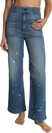 ASKK NY Sailor Wide Leg Jean In Mulholland