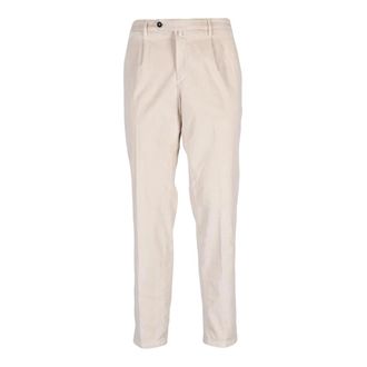 BRIGLIA 1949 Rechte broek - Heren - Broeken - Beige - Maat: 2XL Katoen