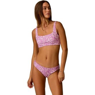 Carve Designs St. Barth Reversible Bottom in Fleur/violet at Nordstrom, Size Xx-Large