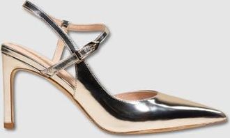 Mi-Mai Emy Slingback Stiletto in Silver at Nordstrom, Size 9