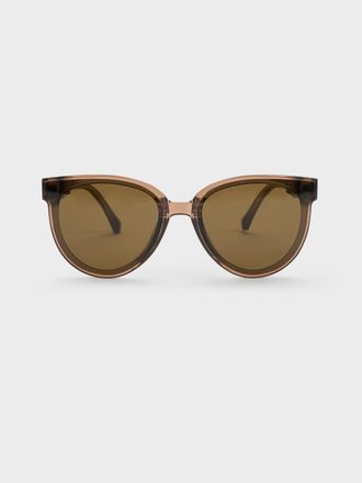 Charles & Keith Brea Foldable Aviator Sunglasses