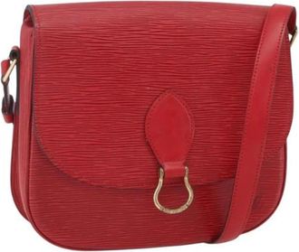 Louis Vuitton Pre-owned Cross Body Bag - Dames - Vintage Schoudertas - Rood - ONE Size - Leer - Vintage