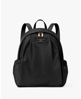 Kate Spade New York Womens Carter Ksnyl Large Backpack - Black Nylon - One Size