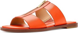 Michael Kors Berkley Flat Sandals Womens Sandals Mimosa : 8.5 M, Leather