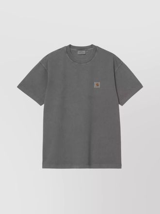 Carhartt Work in Progress cotton t-shirt with logo and short sleeves