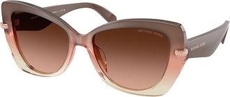 Michael Kors MK2258U ATLANTA 40355M Womens Sunglasses Pink Size 55