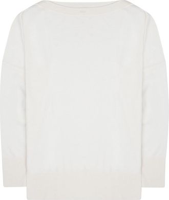 P.A.R.O.S.H. Linfa Wide Neckline Wool-Blend Sweater