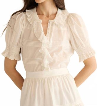 D&ocirc;en Balsam Top In Bright White