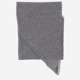 Faliero Sarti Womens Cashmere Scarf Adeli Grey Scarfs