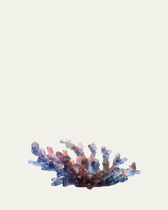 Daum Coral Sea Medium Bowl, Blue/Red