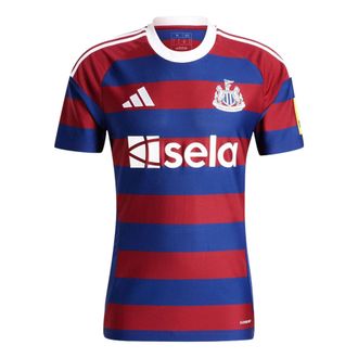 adidas Newcastle United FC 2024/25 Away Asia Sizing Red Blue IW0382