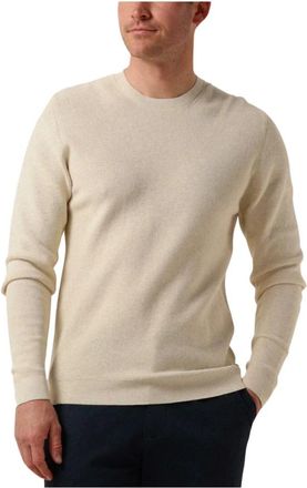 Matinique Beige Trendy Heren Trui - Heren - Ronde hals truien - Beige - 2XL - Truien & Vesten