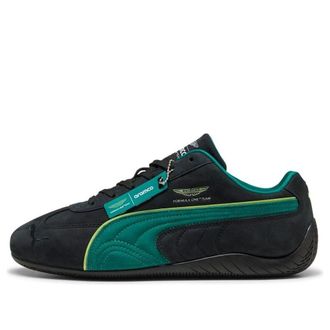 Puma x Aston Martin Aramco F1 Team Speedcat Black Green Lux Lime Shimmer 309137-03