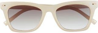 Le Specs Chante 53mm Gradient Square Sunglasses in Ivory at Nordstrom Rack