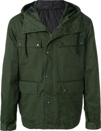 Kenzo Parka Paris con logo - Verde