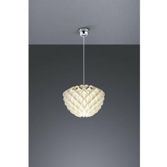 Reality Suspensi&oacute;n 1xe27 Tilia Origami Blanco &Oslash;40 Cm Trio Iluminaci&oacute;n