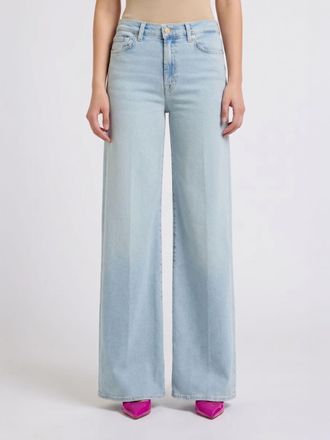 7 For All Mankind Jeans palazzo in denim stretch