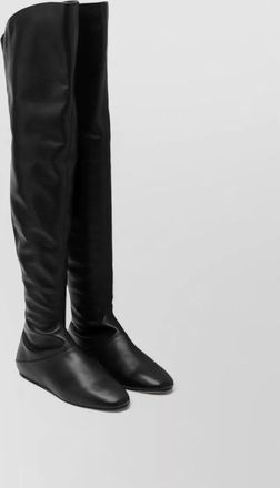 Le Monde Beryl leather tall boots