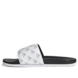 adidas Adilette Comfort Slide Repeat Logo - White GV9737