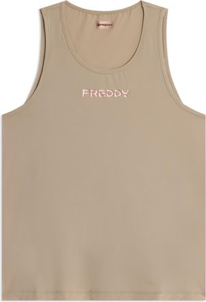 Freddy Canotta regular in tessuto quick dry con retro vogatore