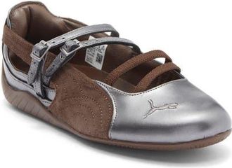 Puma Speedcat Ballet Lux Sneaker in Chocolate/Gum at Nordstrom, Size 5.5