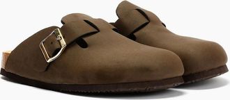 Original Penguin Womens Penguin Poppy Womens Brown Mules - Size: 6
