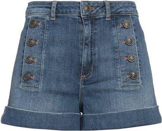 Twin-Set BOTTOMWEAR - Denim shorts on YOOX.COM