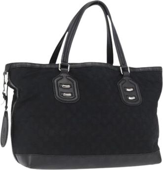 Gucci Pre-owned Tote Bags, female, Black, Size: ONE SIZE Pre-owned Tote Bag