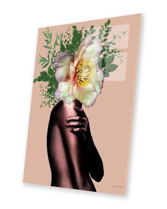 iCanvas Icanvas Rose Gold Print On Acrylic Glass By Ana Paula Hoppe