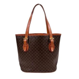 Celine Pre-owned Tote Bags, female, Brown, Size: ONE SIZE Pre-owned Macadam PVC Leather Handbag
