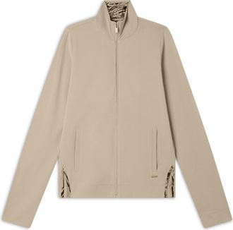 Freddy Felpa zip e collo alto con dettagli animalier