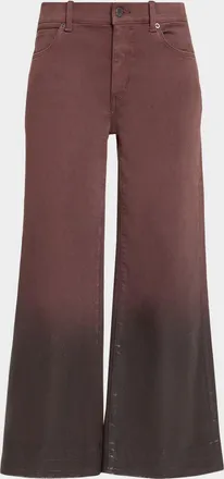 Kobi Halperin Rafaella Ombr&eacute; Flared Crop Jeans