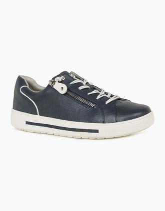 Soft Line Womens Rise Womens Trainers - Navy - Size: 3.5