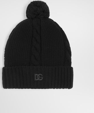Dolce & Gabbana Knit Hat - Woman Hats And Gloves Black Pz