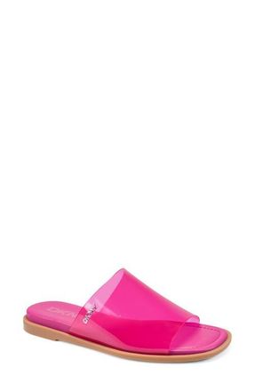 DKNY Cataline Slide Sandal in Hot Pink at Nordstrom, Size 7.5
