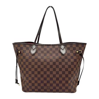 Louis Vuitton Damier Brown Damier Canvas Shoulder Bag Tote Bag (Pre-Owned)