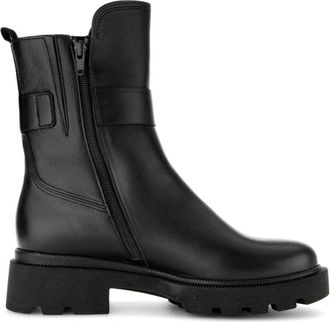 Gabor Enkellaarsjes - Dames - Enkellaarsjes - Zwart - 36 EU - Leer - Schoenen