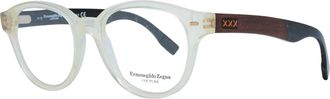 Ermenegildo Zegna Transparante Heren Optische Brillen - Heren - Brillen - Grijs - ONE Size - Accessoires