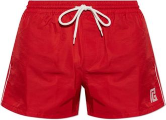 Balmain Hombre, Trajes de ba&ntilde;o, Rojo, Talla: XS