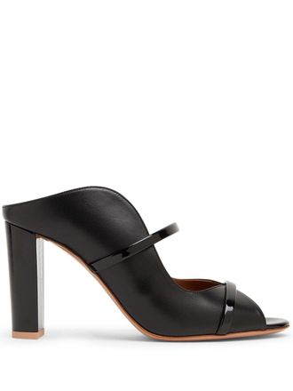 Malone Souliers Mules con tacco largo - Nero