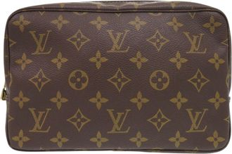 Louis Vuitton Brown Monogram Canvas Briefcase (Pre-Owned)