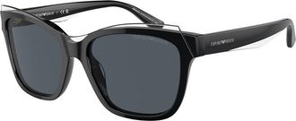 Emporio Armani EA4209F Asian Fit 605187 Womens Sunglasses Black Size 56